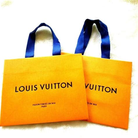 louis vuitton paper bags.